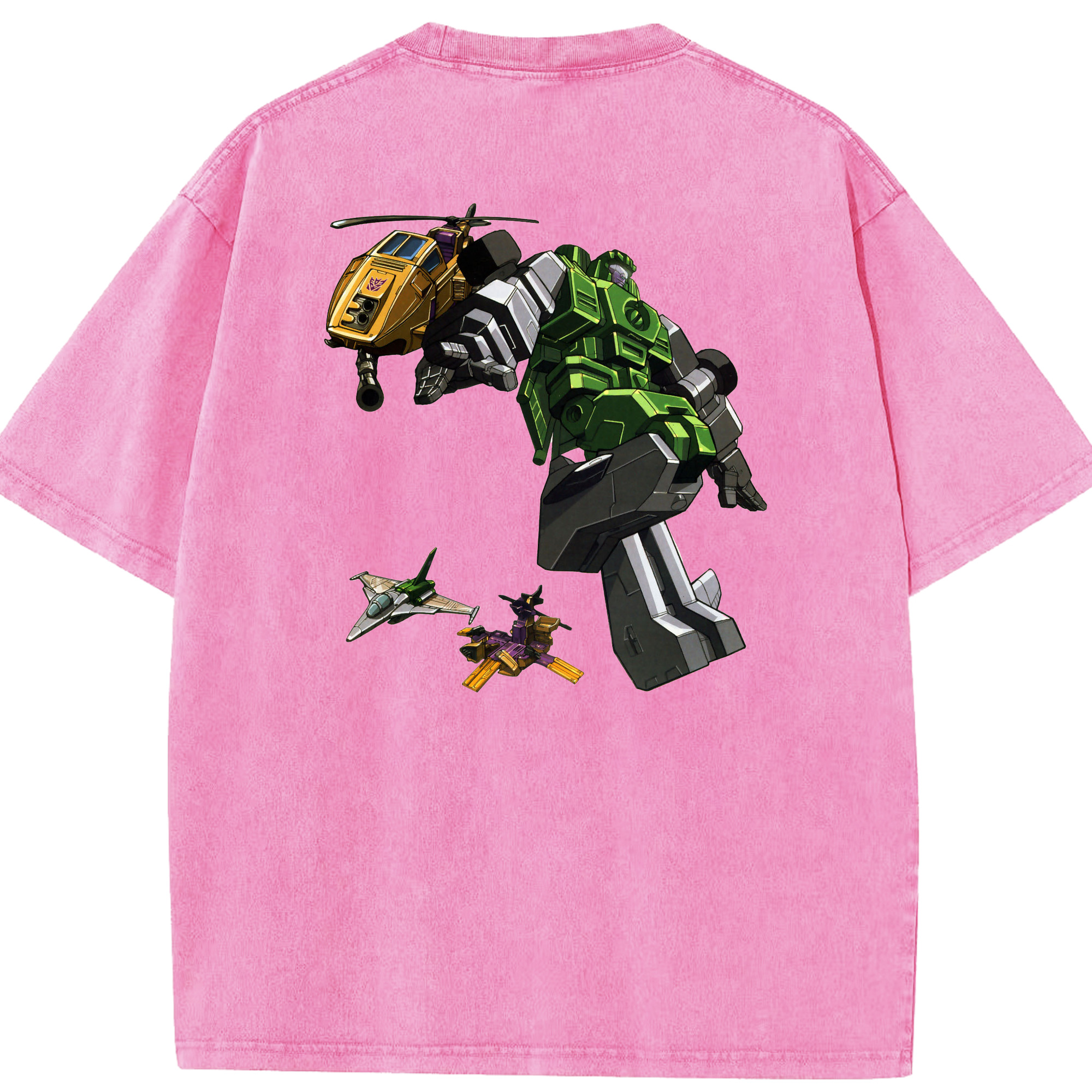 （画像用）  綿100% ヴィンテージ風 半袖Tシャツ（背面プリント）